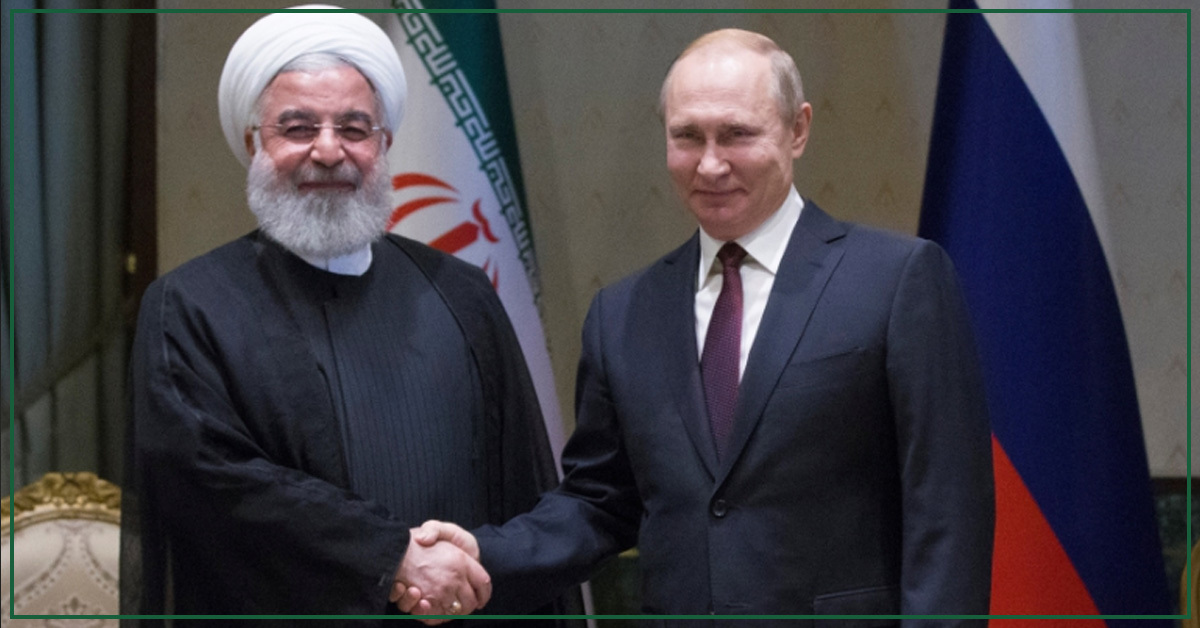 Russia and Iran put on a show of unity against the U.S.