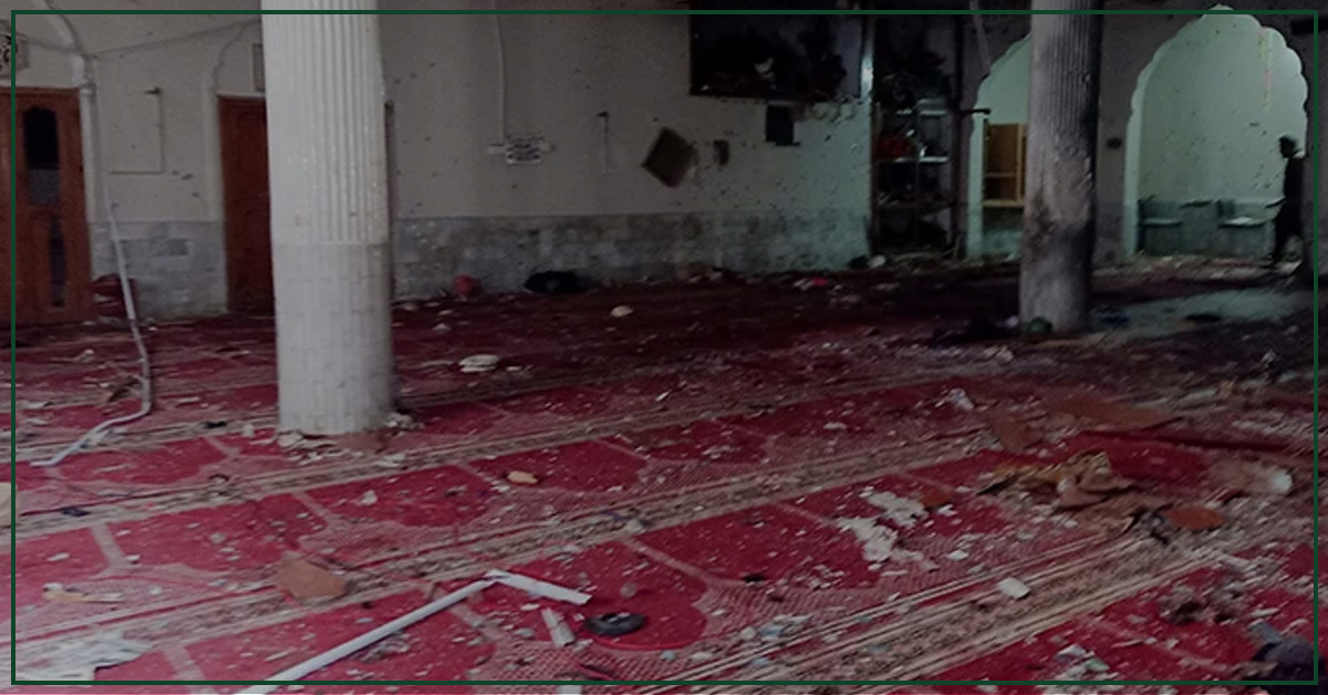 Blast in Peshawar mosque during Friday prayer kills 30, injures over 50