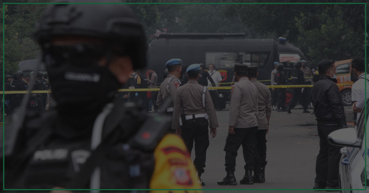 Police station in Indonesia targeted in a suspected suicide bombing