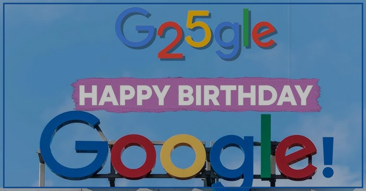 Google Marks 25th Anniversary with Unique ‘G25gle’ Doodle Celebration