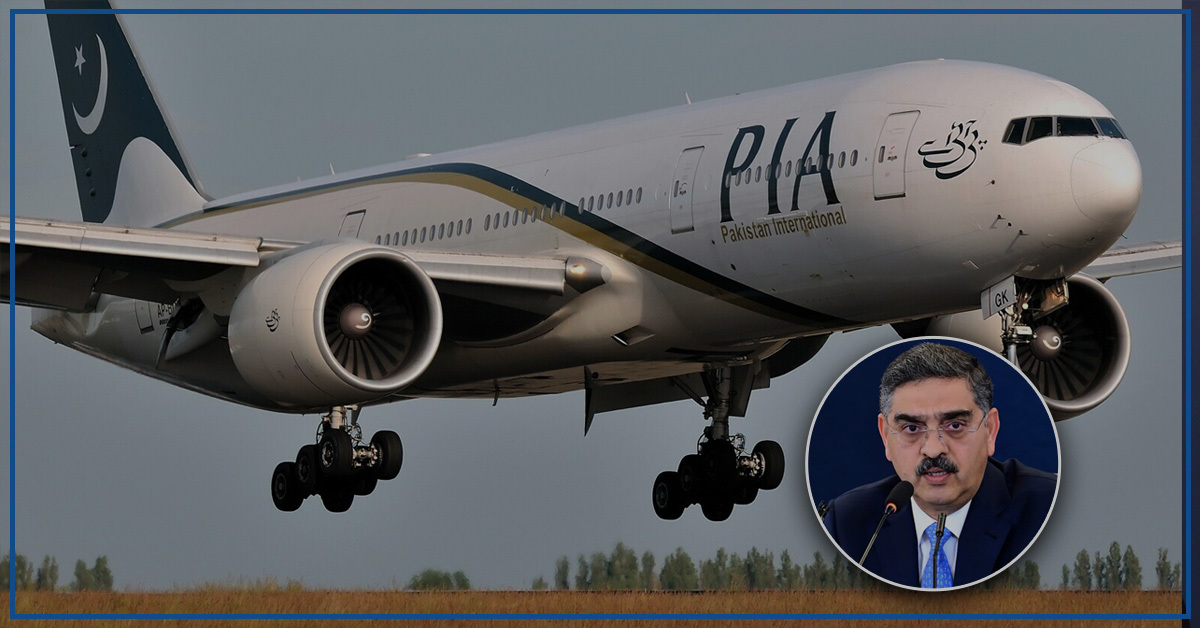 PM Kakar Urges Faster Privatization of crisis-ridden PIA airlines