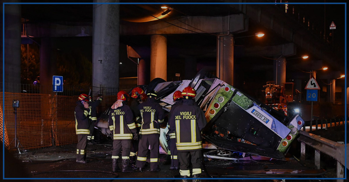 Bus Crash Near Venice, Italy Claims Nearly Two Dozen Lives