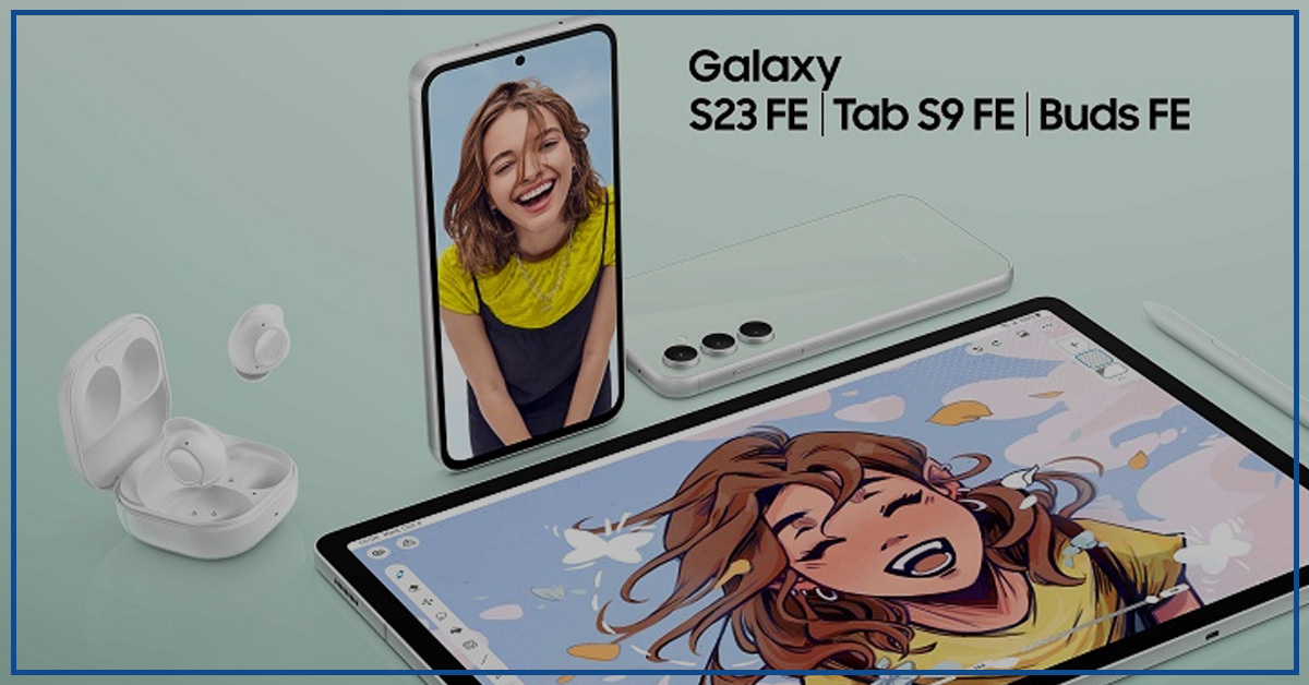 Samsung Unveils Galaxy S23 FE, Galaxy Tab S9 FE, and Galaxy Buds FE Introducing Standout Features to a Wider Audience