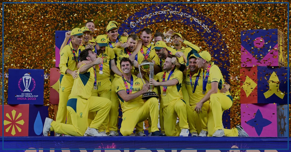 Australia Claims Sixth Title, Stuns Hosts India in 2023 Cricket World Cup