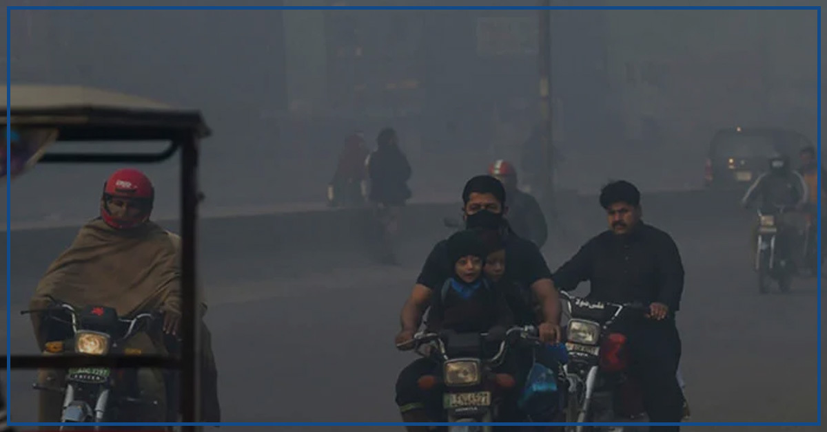 Punjab Govt made Face Mask Mandatory in Smog-Affected Areas