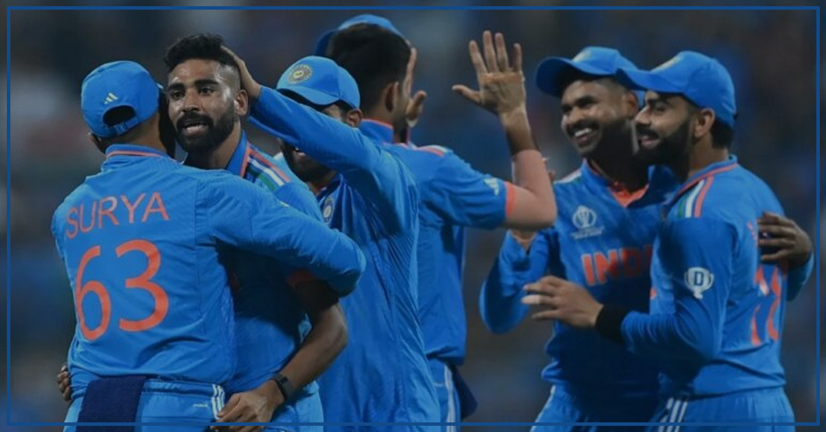 India crushes Sri Lanka by 302 Runs to Secure World Cup Semi-Final Spot