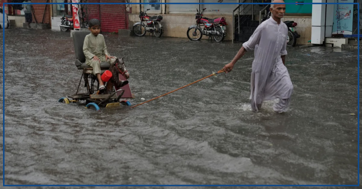 Pakistan Rainfall Claims 35 Lives in Building Collapses and Landslides