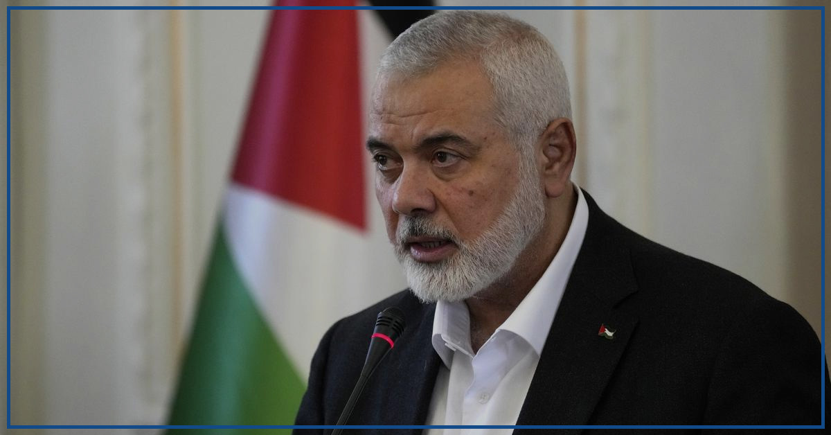 Hamas Political Leader Ismail Haniyeh Assassinated in Iran