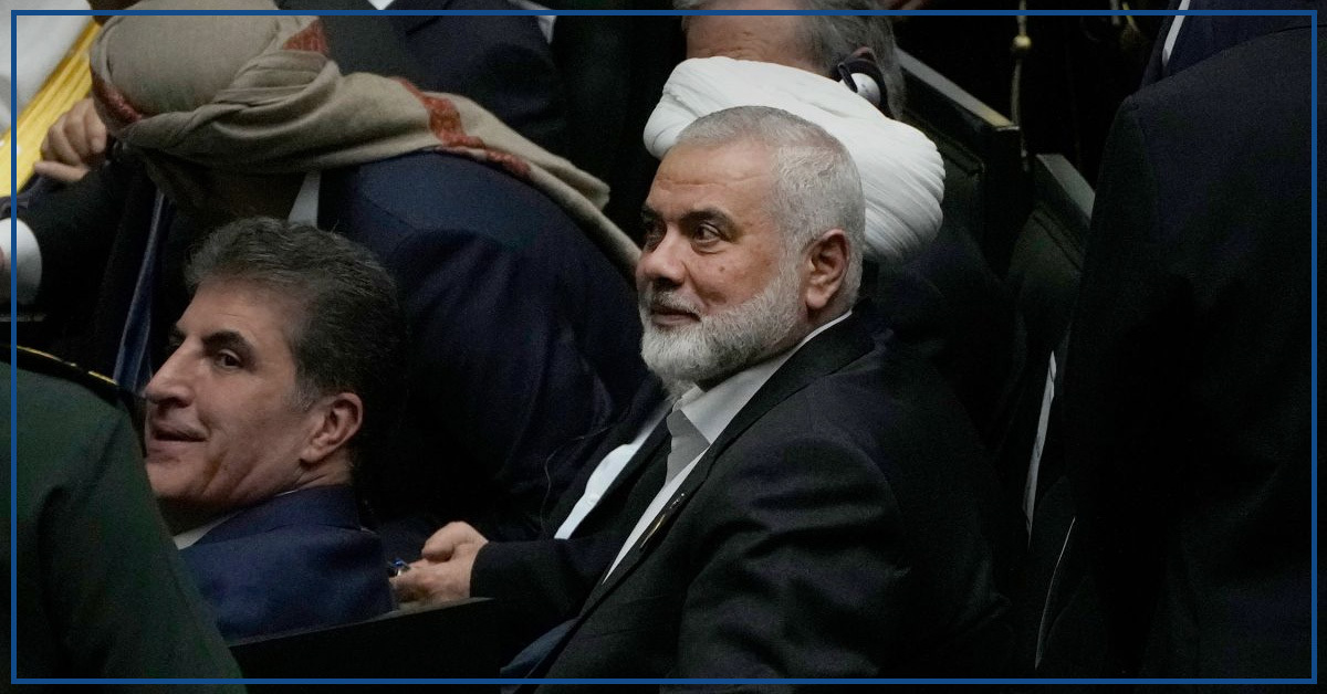 White House Alerts of Potential Iranian Retaliation Over Ismail Haniyeh’s Assassination