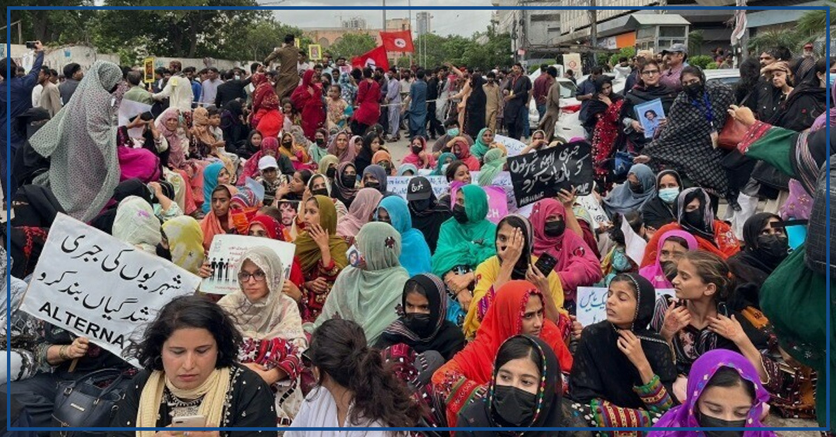 Hundreds in Karachi March to Protest Enforced Disappearances