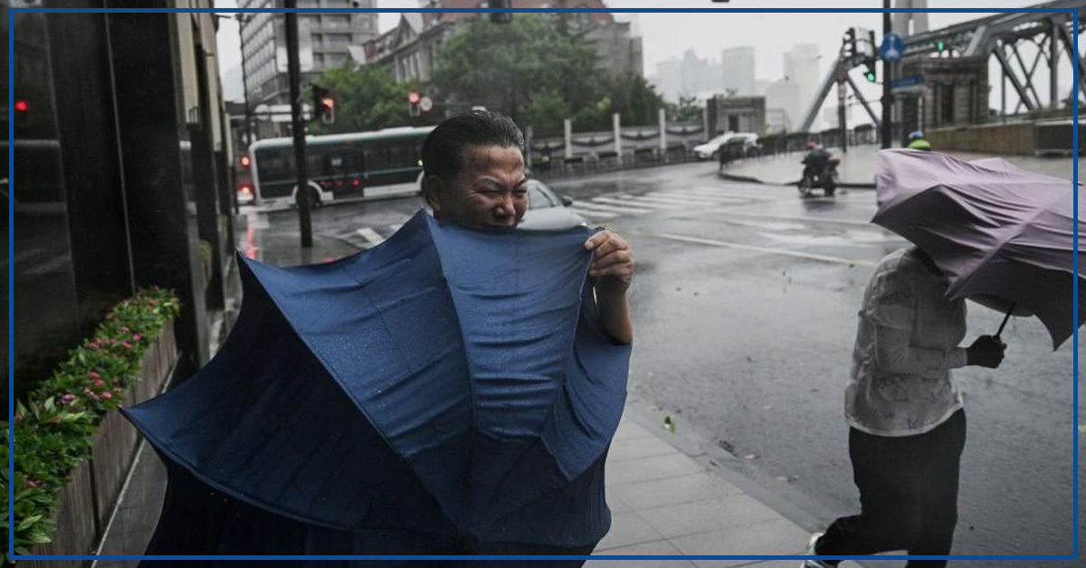 Shanghai Struck by Most Powerful Typhoon in 75 Years