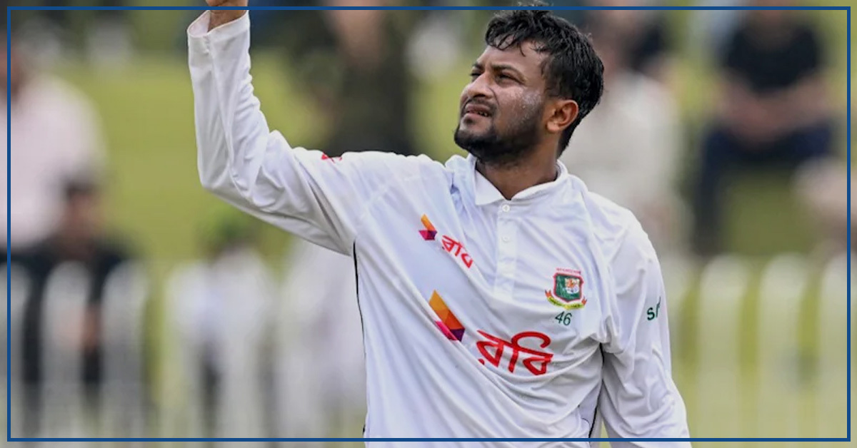 Coach Confirms Shakib’s Availability for Second Test Against India