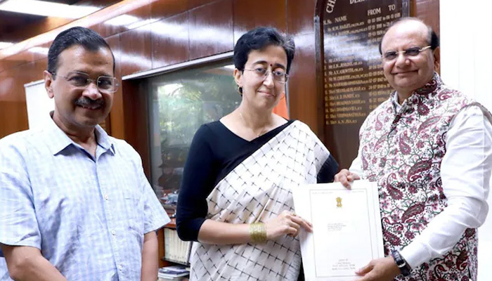 Atishi Becomes New Chief Minister of Delhi After Kejriwal Resigns