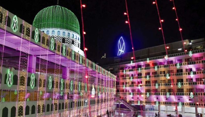 Mosques and Markets Glow Brightly Ahead of Eid Milad-un-Nabi Celebrations